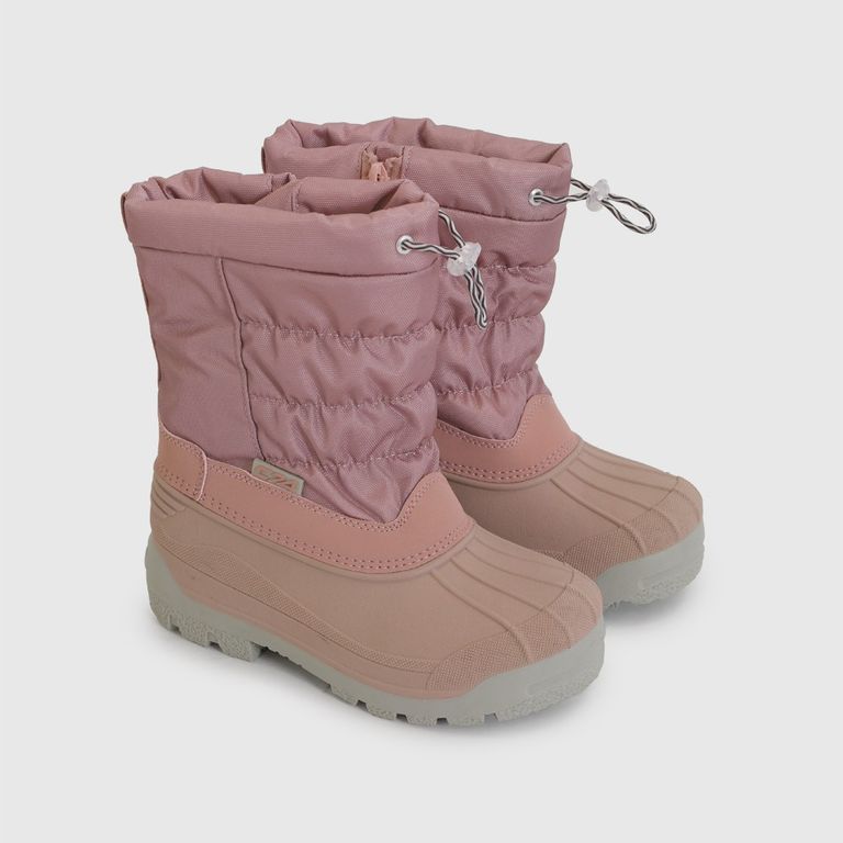 Botín Niña Outdoor Nieve Rosado