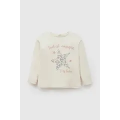 COLLOKY - Polera Crema Niña
