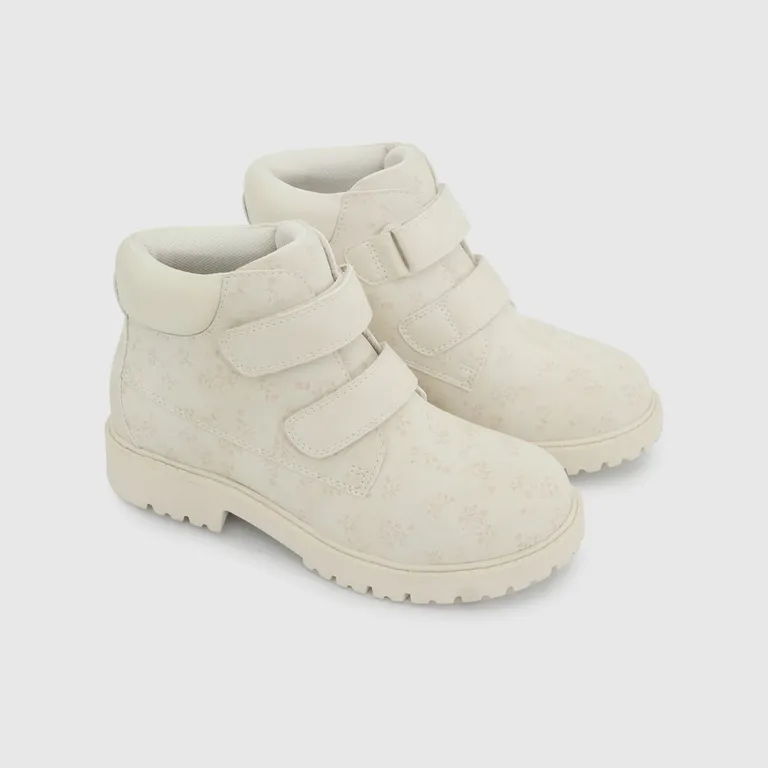 Botín Ergonómico Niña Beige