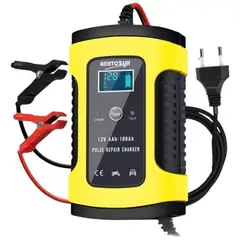 GENERICO - Cargador Auto Inteligente Batería 12v Auto Moto Carga Rápida 215204