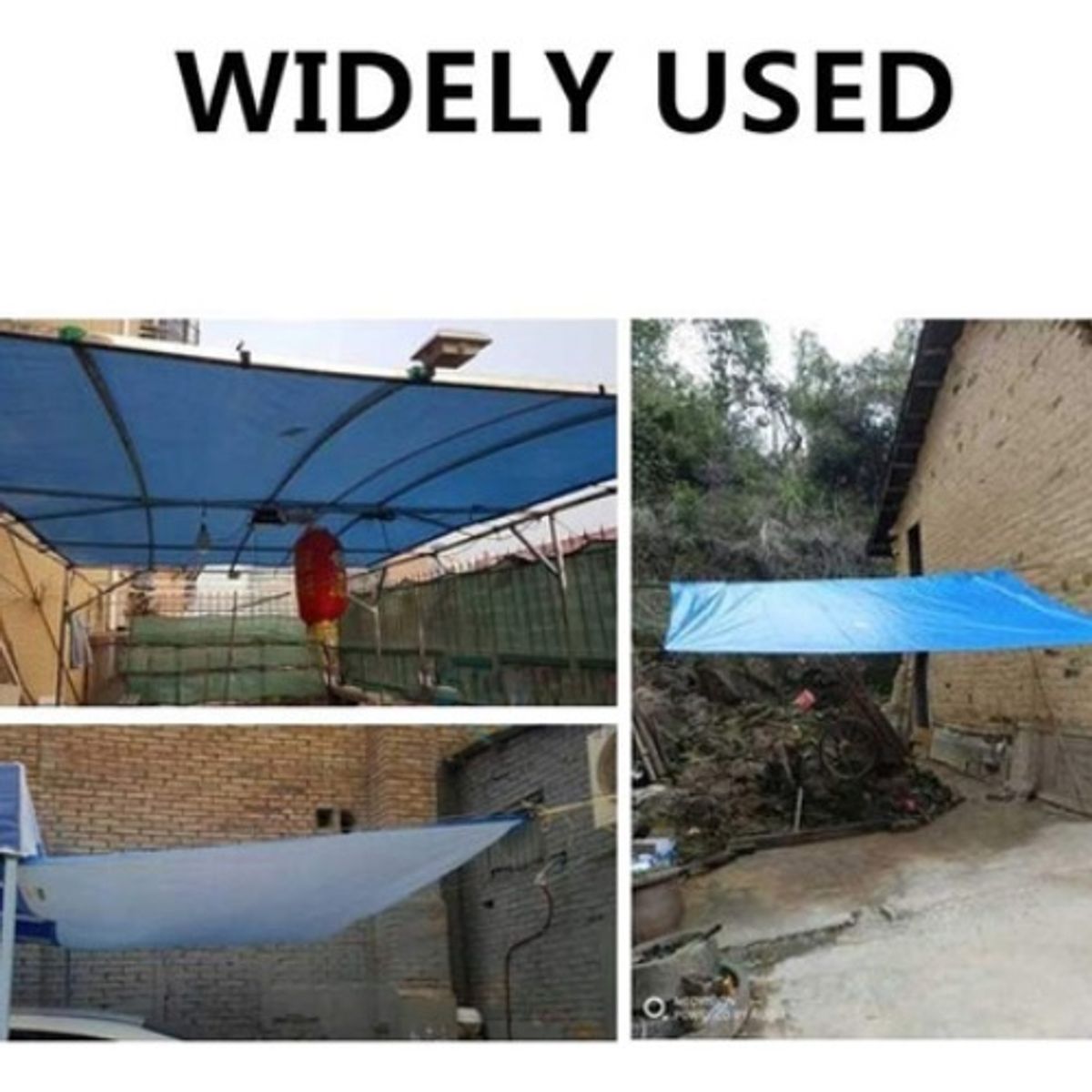 GENERICO - Carpa Lona Impermeable Multiuso 5 X 6  Metros