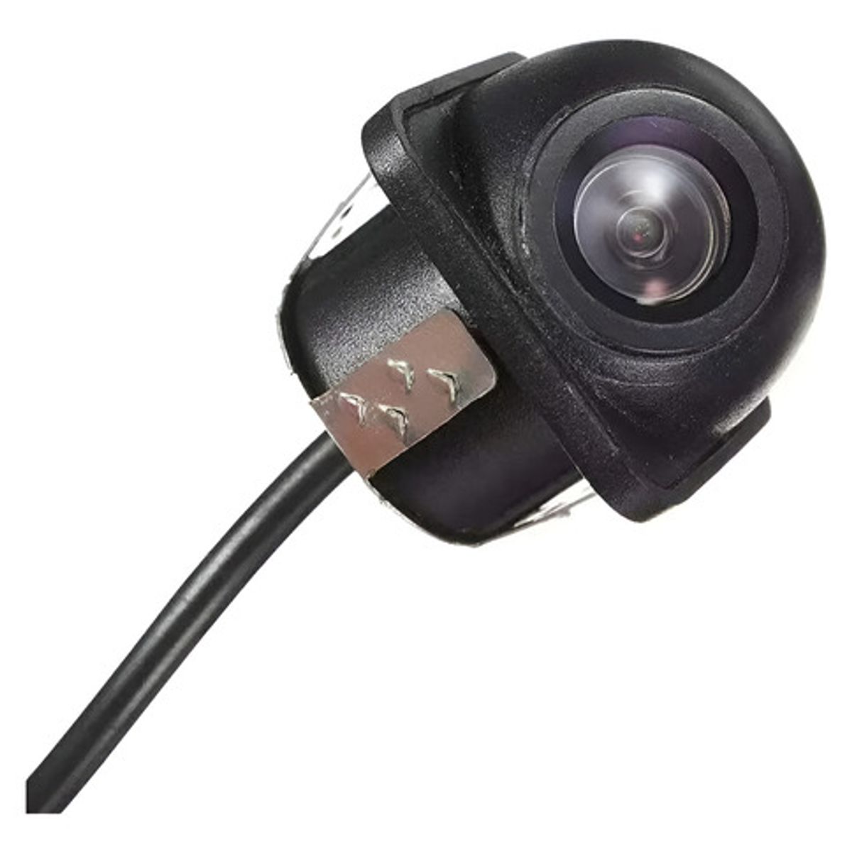 GENERICO - Cámara De Retroceso Angular Auto Embutida Visión Nocturna Hd Negro