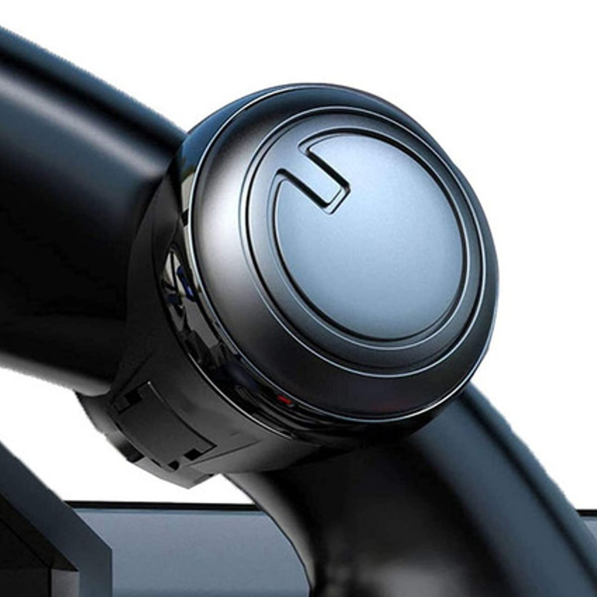GENERICO - Perilla Giratoria Universal Pomo Para Volante 360 Seguridad Negro - 213185