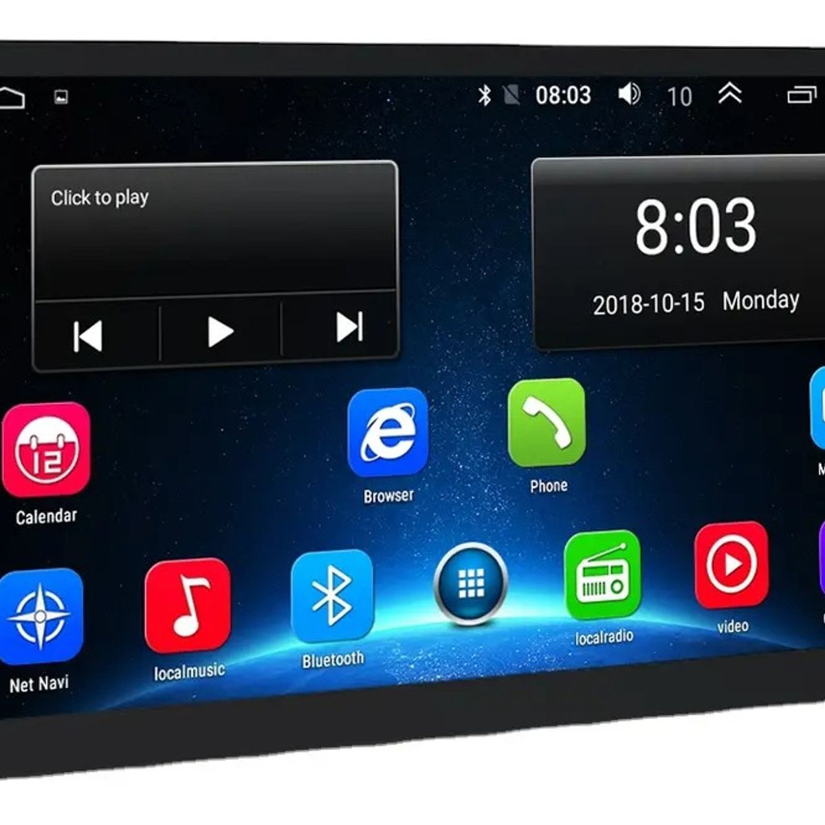 GENERICO - Radio Android 12 Mirror Link Wifi 2 Din 10 2 Gb Ram 32 Gb