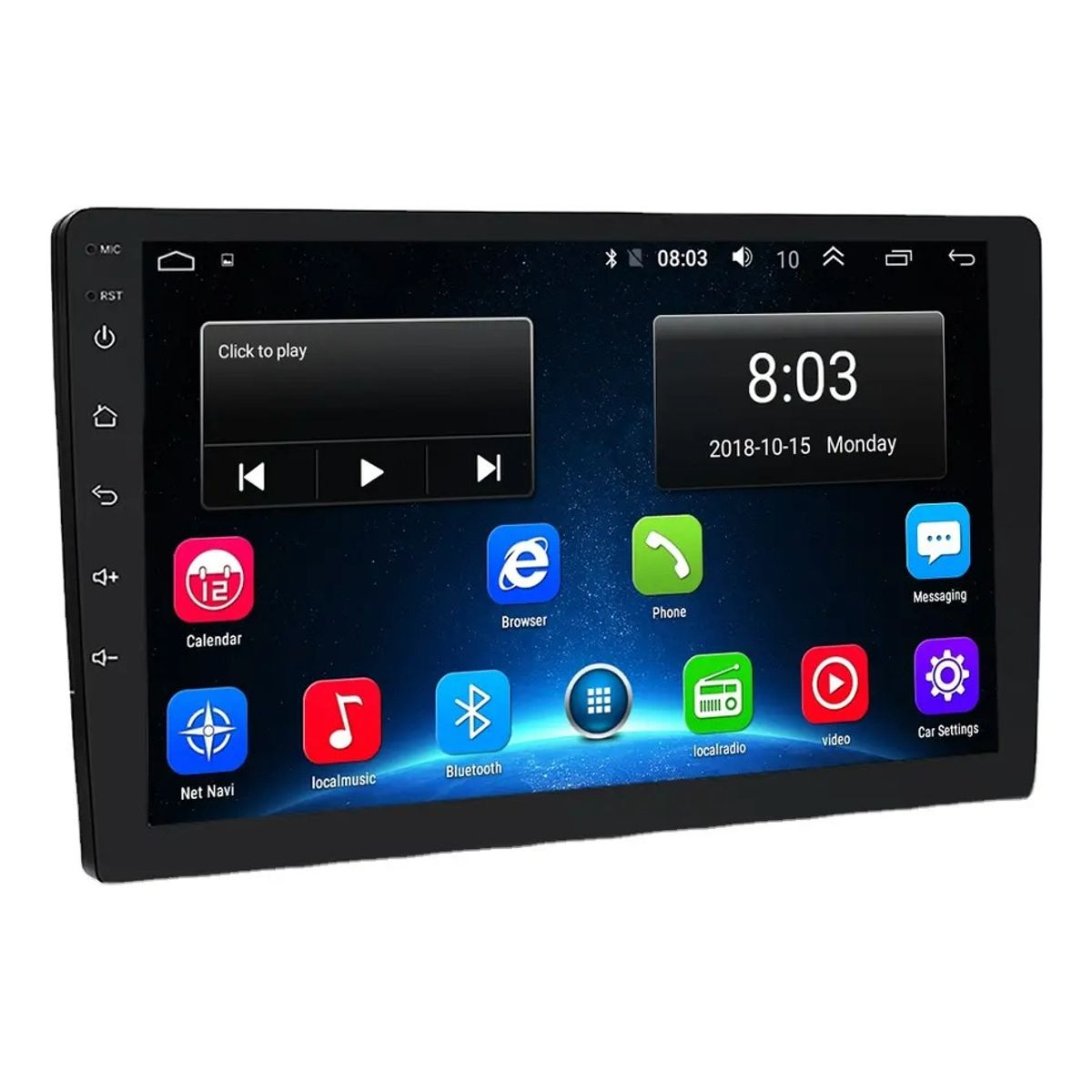 GENERICO - Radio Android 12 Mirror Link Wifi 2 Din 10 2 Gb Ram 32 Gb