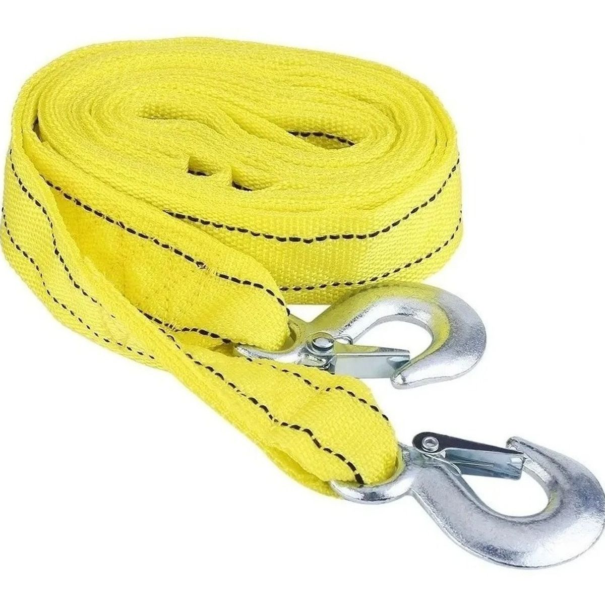 GENERICO - Cuerda Lazo De Remolque 5m Cuerda De Seguridad Auto Camiones Color Blanca - 213217