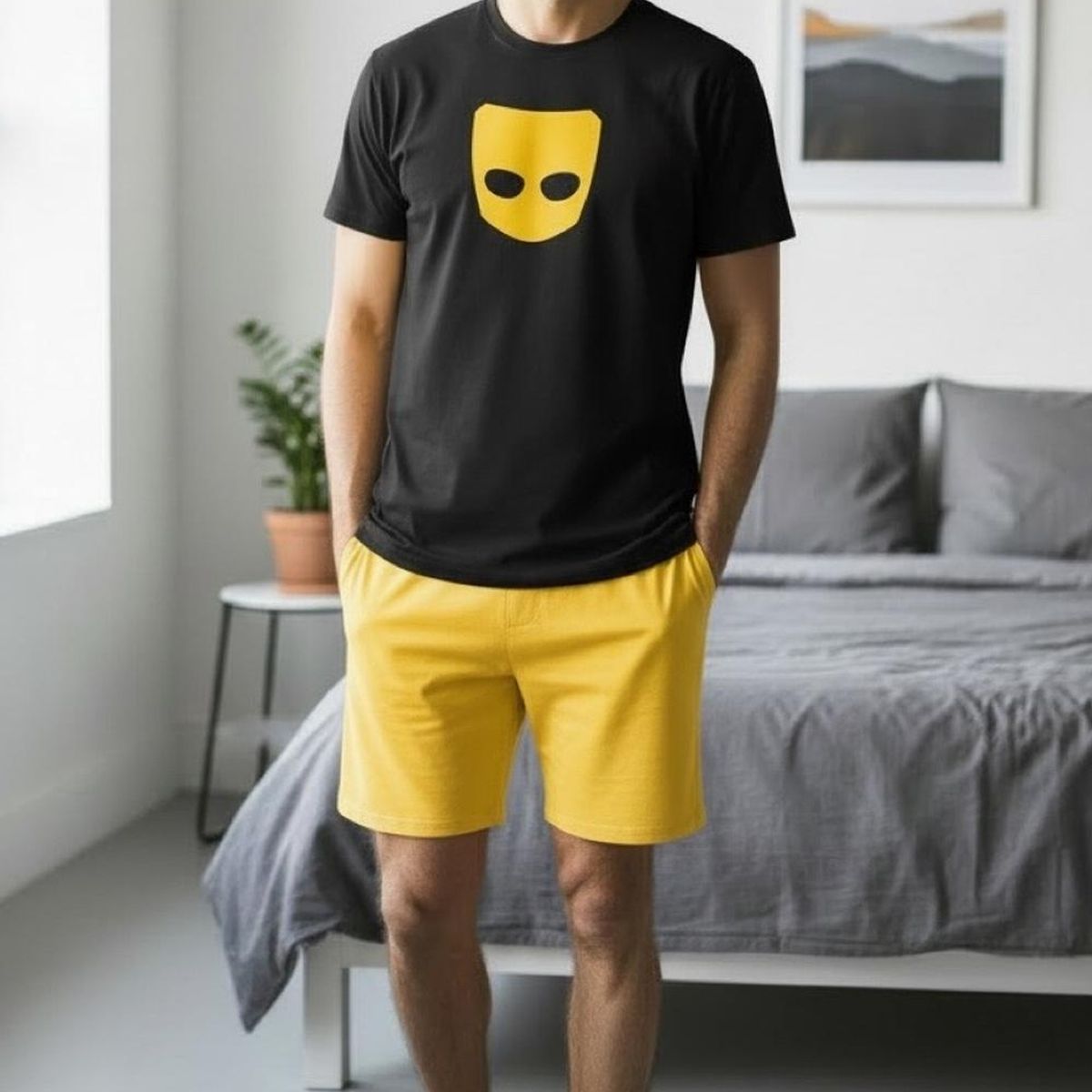 KOWHAI - Pijama Hombre Estampado Mask