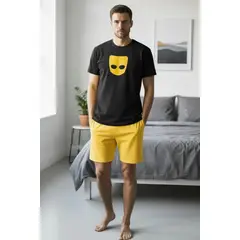 KOWHAI - Pijama Hombre Estampado Mask
