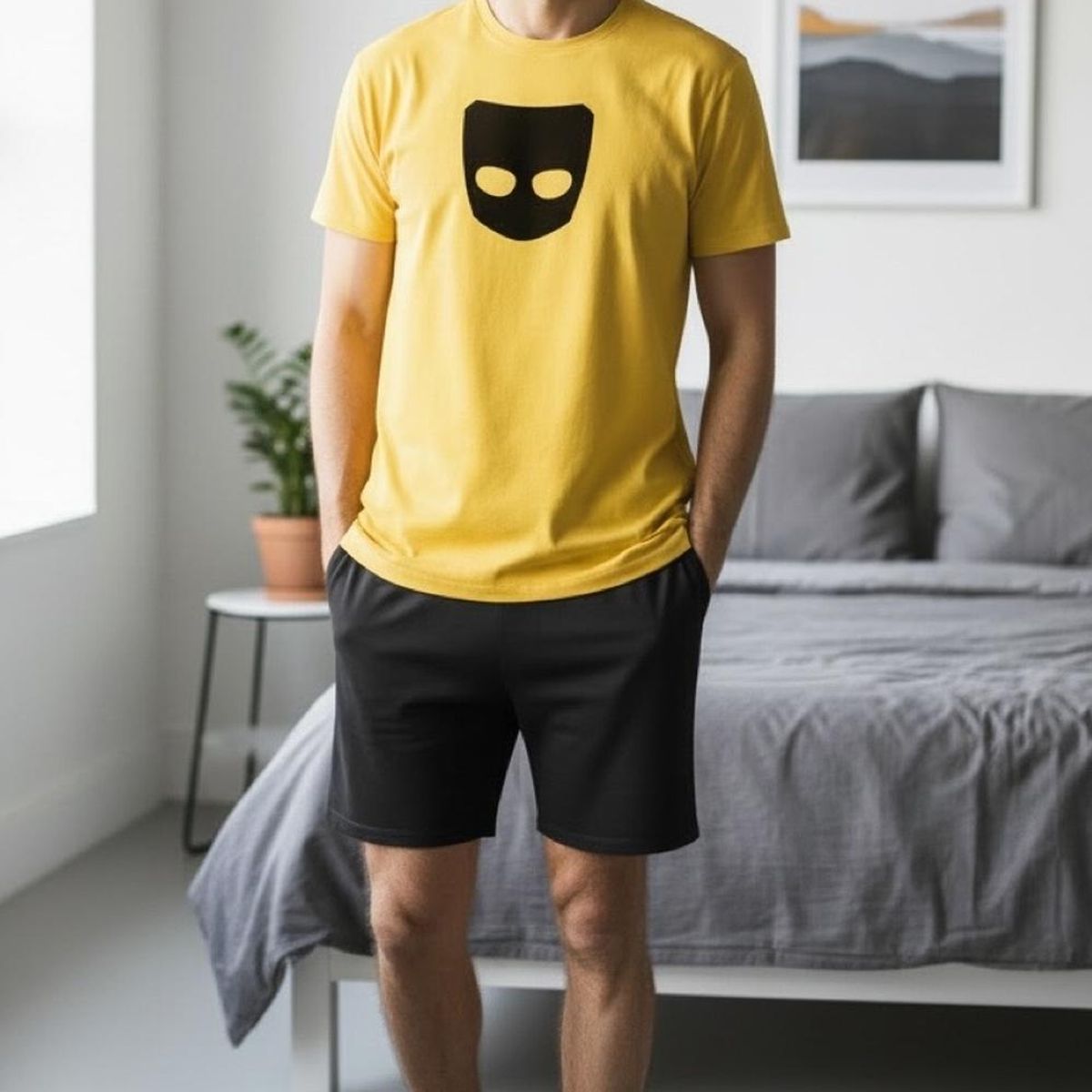KOWHAI - Pijama Hombre Estampado Mask