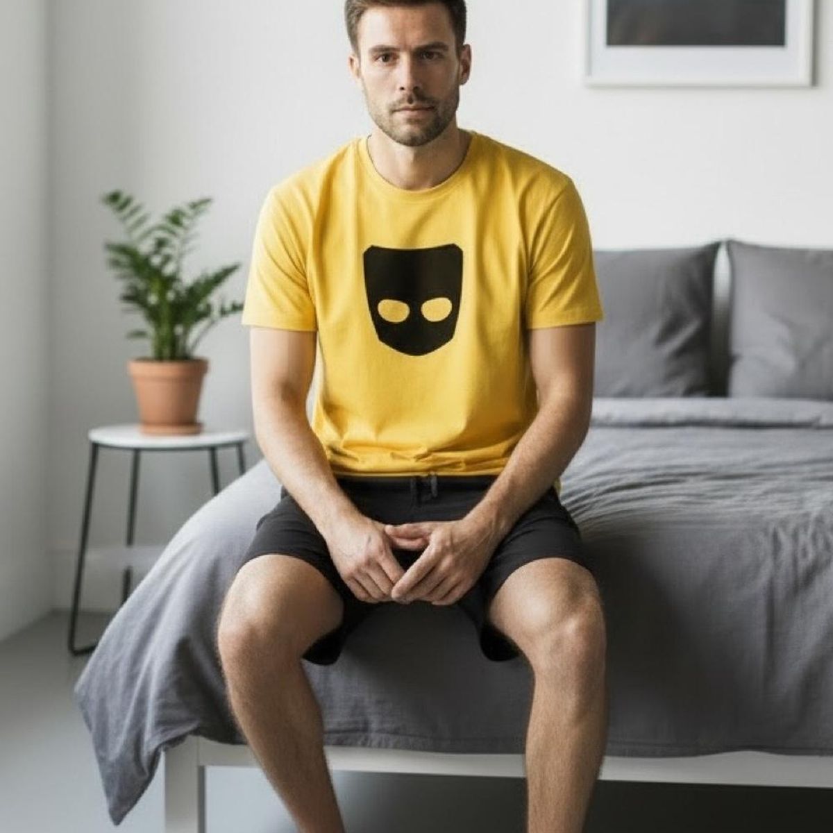 KOWHAI - Pijama Hombre Estampado Mask