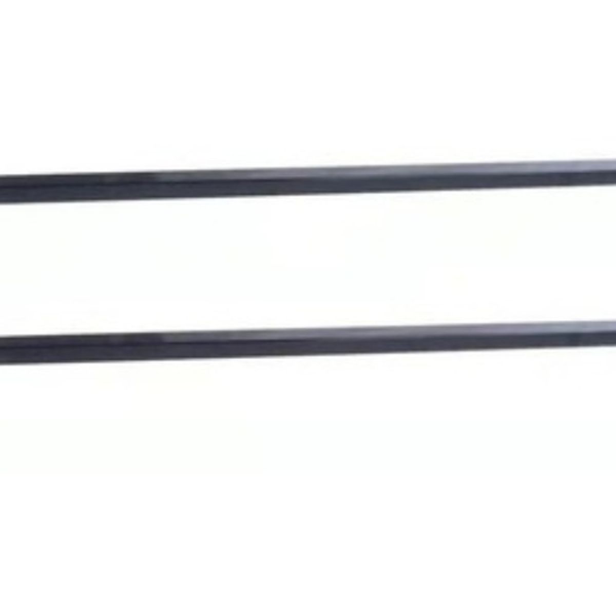 GENERICO - Barras Porta Equipaje Parrilla Auto Techo Universal Negro