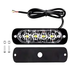 GENERICO - X2 Foco Neblinero Led Estroboscopico 12-24v Destellante