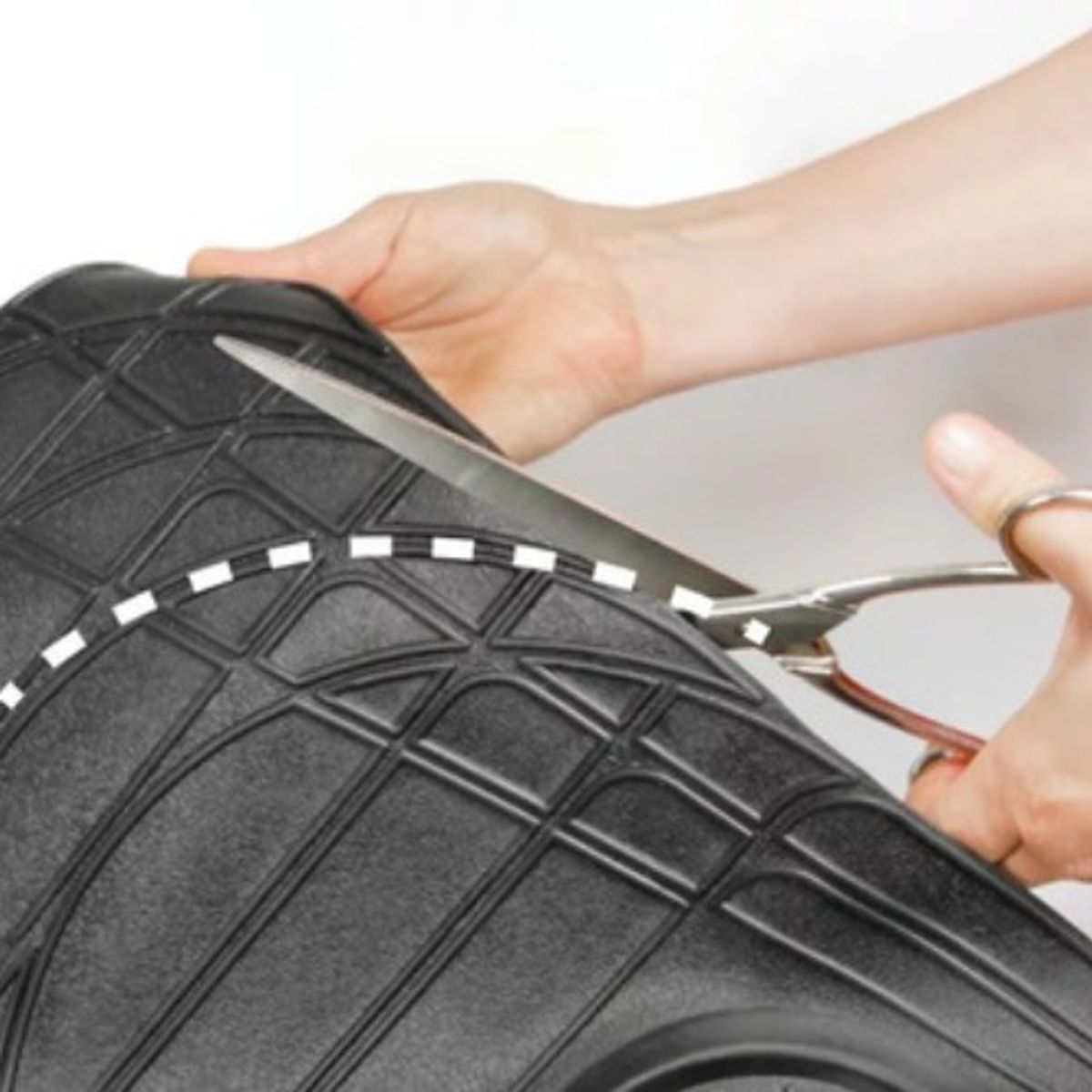 GENERICO - Cubre Maleta Goma Maletero Auto Suv Antideslizante 120x80cm