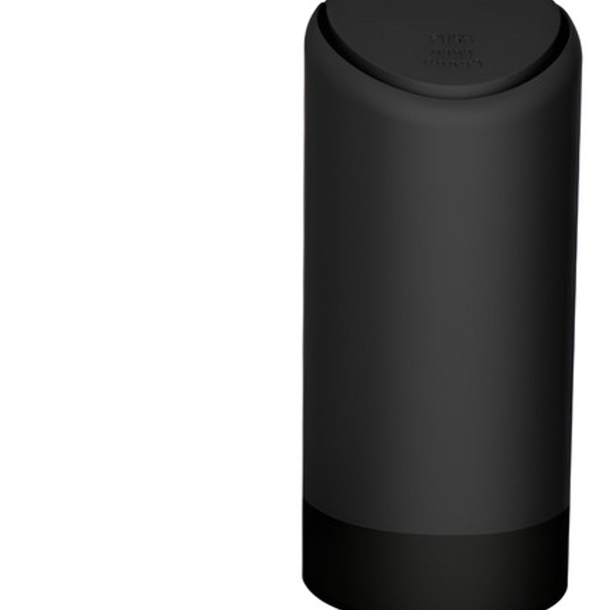 GENERICO - Basurero Auto Portátil Silicon Organizador Higiene Sanitario Negro - 213191