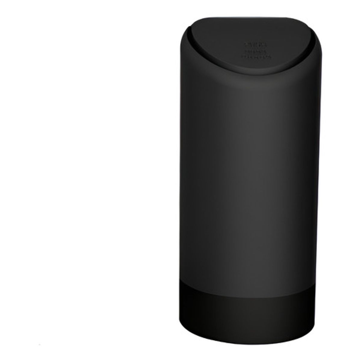 GENERICO - Basurero Auto Portátil Silicon Organizador Higiene Sanitario Negro - 213191