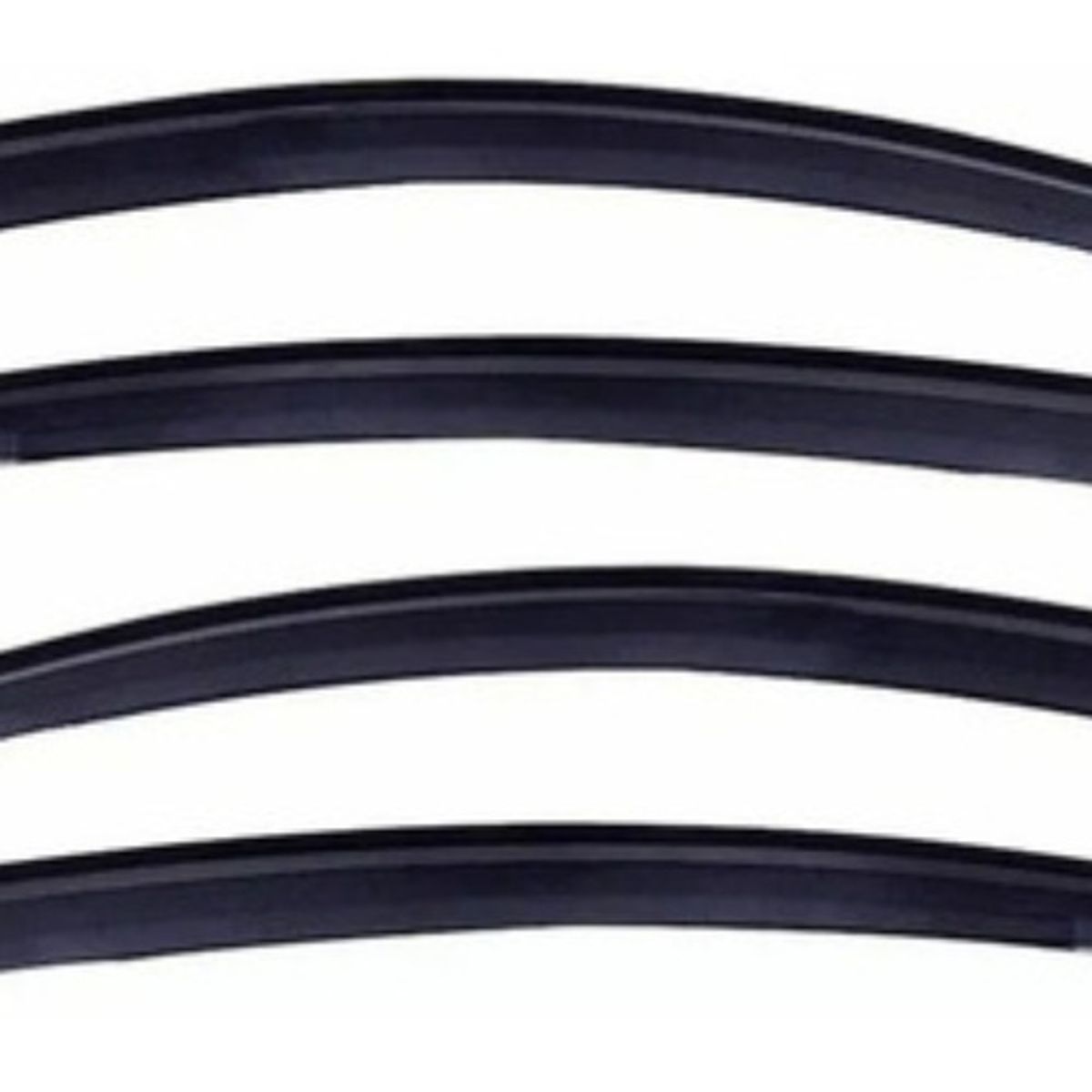 GENERICO - Kit Aletas Bota Aguas Kia Rio 2012 - 2017  223081 Negro 223081 C32