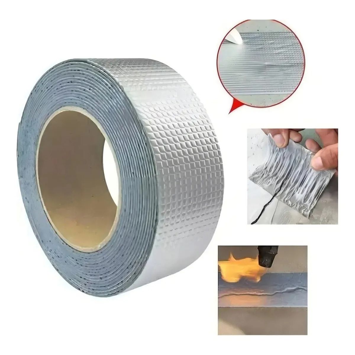 GENERICO - Cinta Sellador Adhesivo Techo Gotera Impermeable 15 Metros