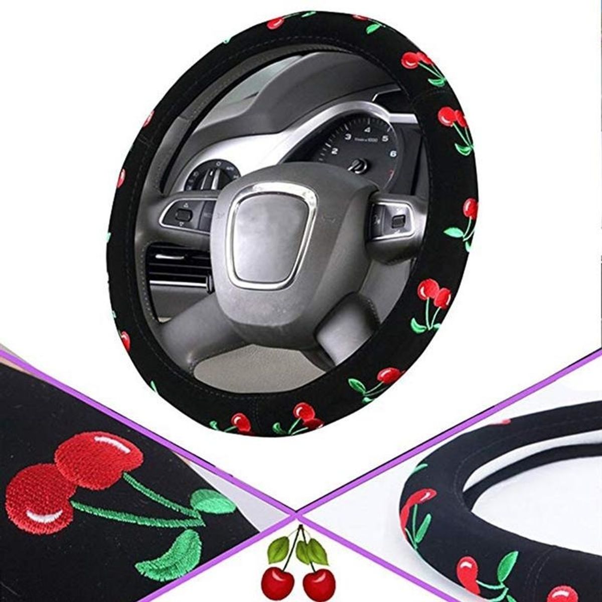 GENERICO - Cubiertas Funda Cubre Volante Diseños Para Mujer 3d  208076
