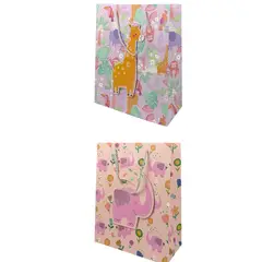 GENERICO - Bolsas De Regalo Animales 3d 32X26X12CM