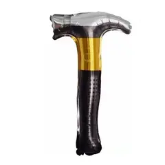 GENERICO - Globo metálico martillo de construcción 25x44cm