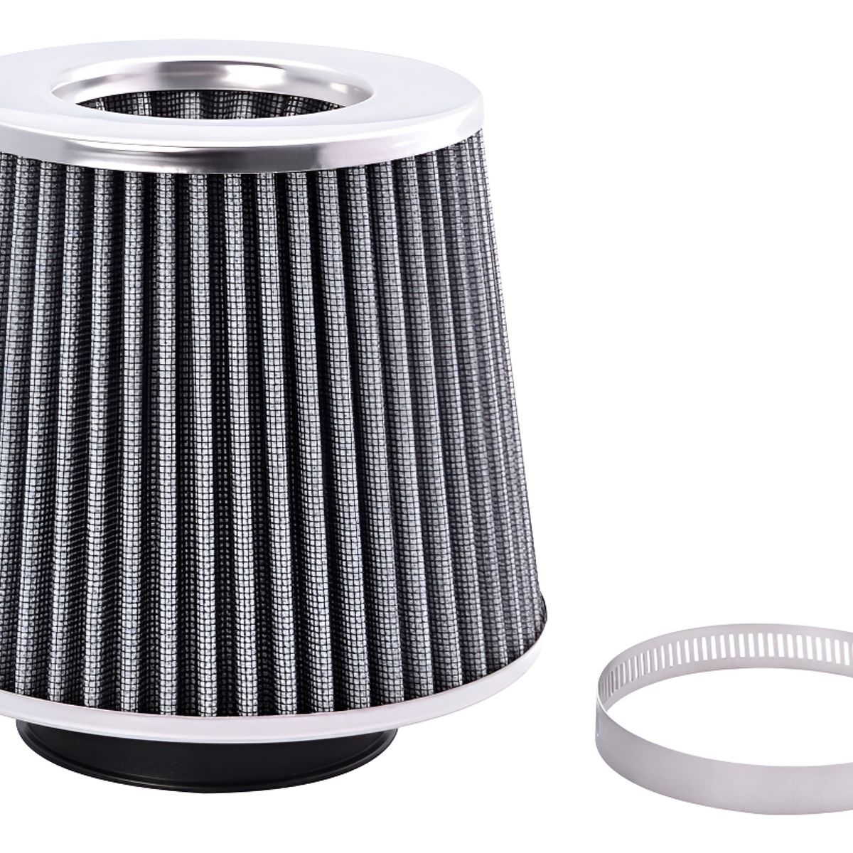 GENERICO - Filtro De Aire Alto Flujo Conico 75mm Auto Jeep Tuning