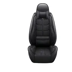 GENERICO - Kit Funda Cubre Asiento Auto Premium Luxury Par Almoadillas