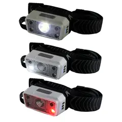 GREEN E - Linterna Cintillo Led Recargable Tipo C