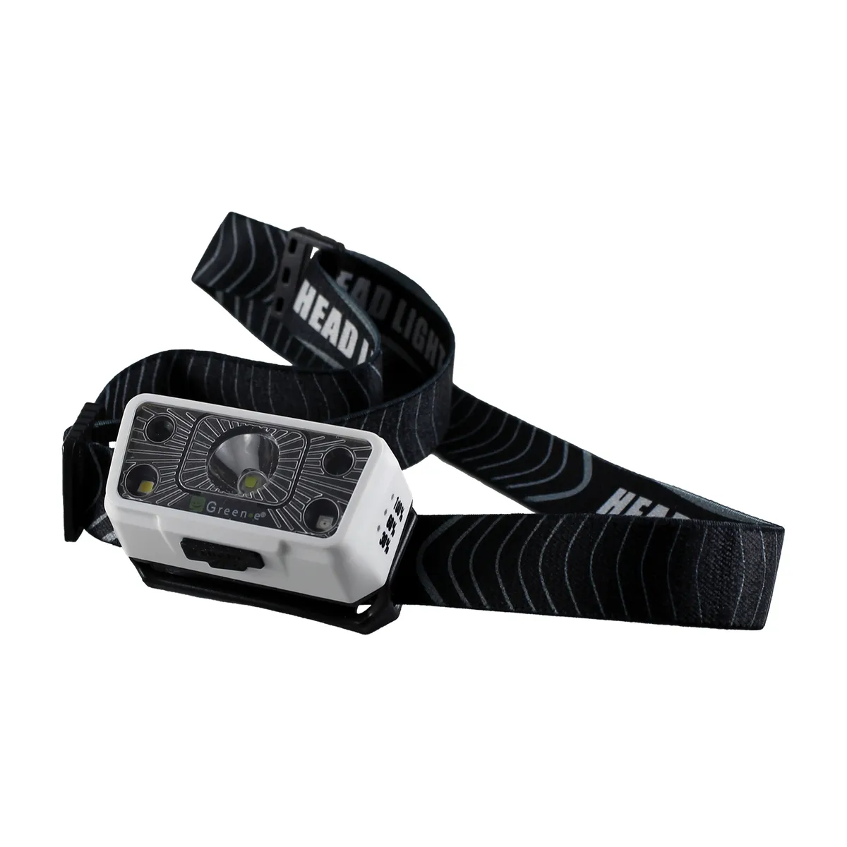 GREEN E - Linterna Cintillo Led Recargable Tipo C