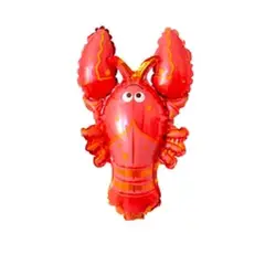 GENERICO - Globo metalizado de langosta 29 x 47cm