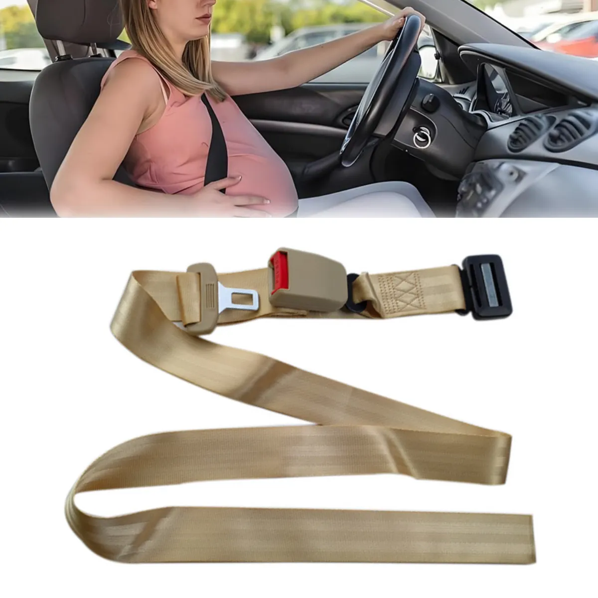 ATURE - Protector De Cinturón Para Mujer Embarazada Beige
