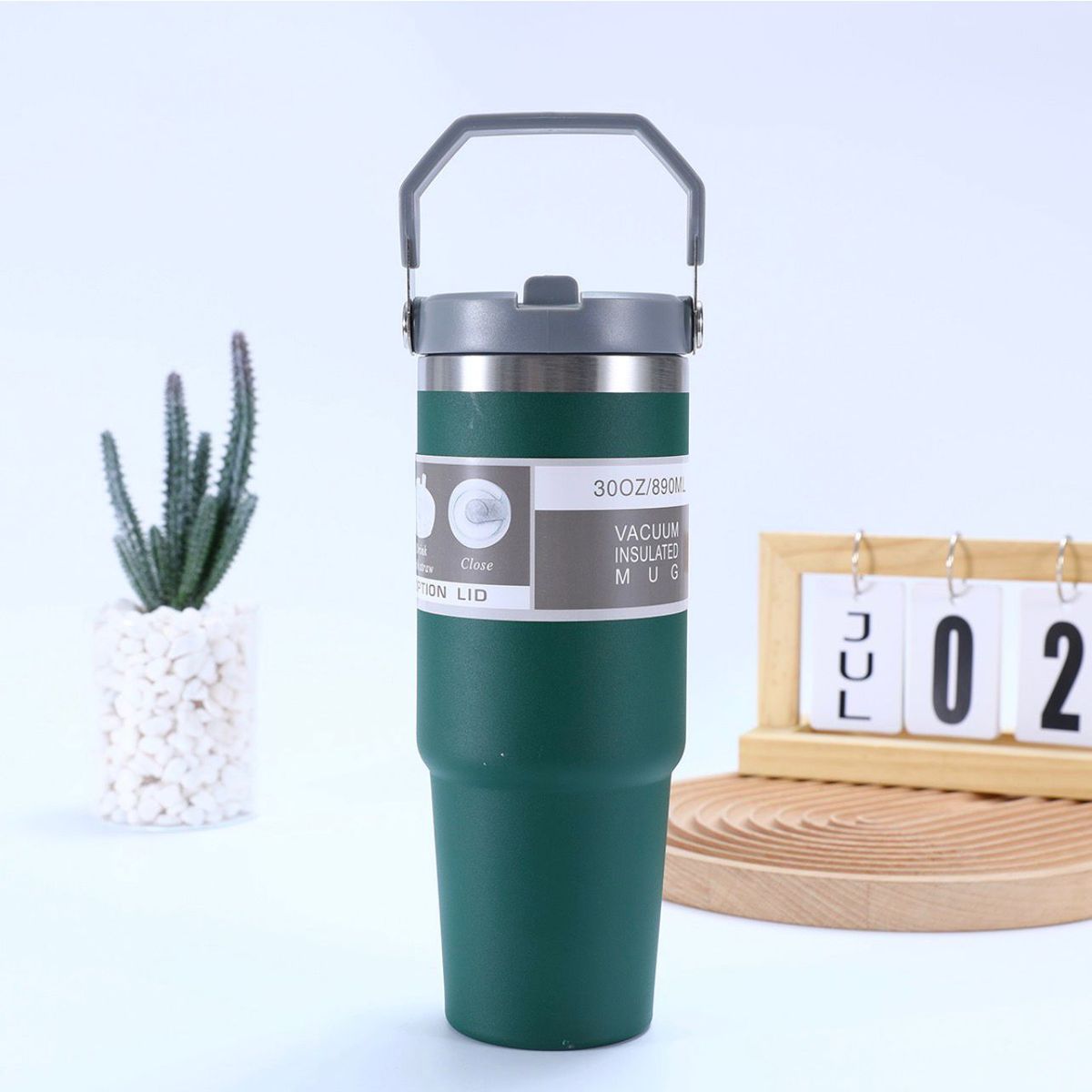 GENERICO - Termo Botella Jarra Mug Agua Te Cafe Vaso Termico Acero Inox