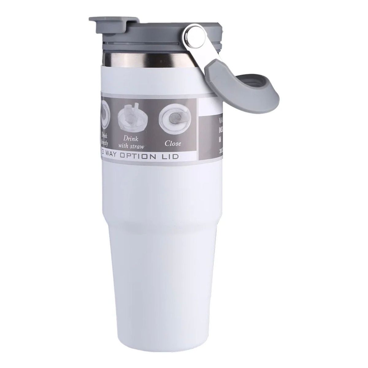 GENERICO - Termo Botella Jarra Mug Agua Te Cafe Vaso Termico Acero Inox