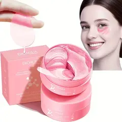 GENERICO - 80 Parches Hidrogel Contorno Ojos Retinol Niacinamida Elimina Ojeras