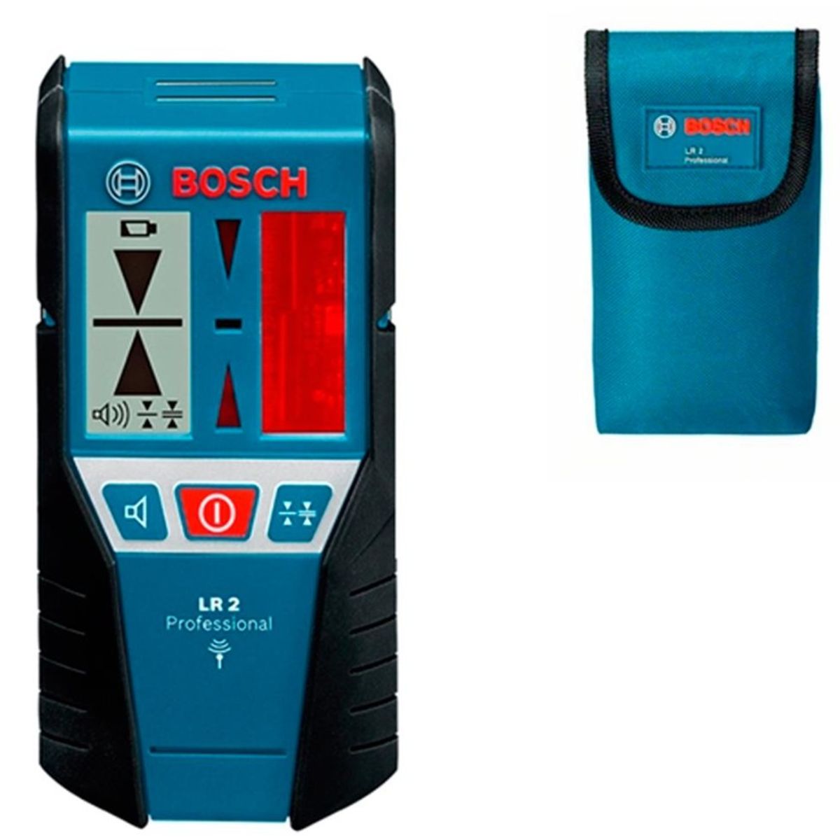 BOSCH - Receptor Bosch LR2  Máxima Precisión para Nivelación en Exterior