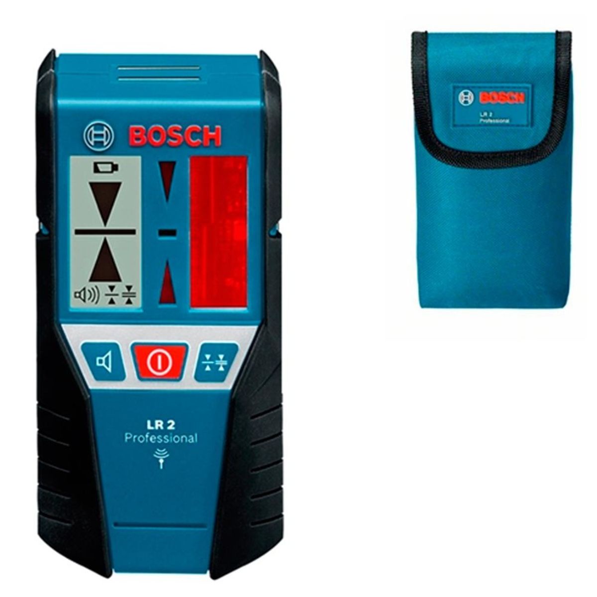 BOSCH - Receptor Bosch LR2  Máxima Precisión para Nivelación en Exterior