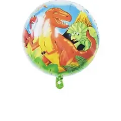 GENERICO - Globo metalico de dinosaurio 43cm
