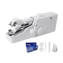 ATURE - Mini Máquina De Coser Eléctrica Doméstica Pequeña Blanco