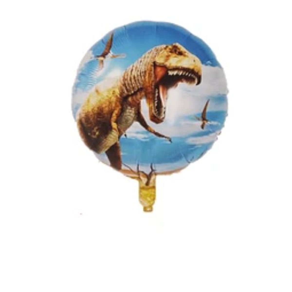 GENERICO - Globo metálico tiranosaurio rex 45cm