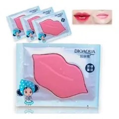 GENERICO - Set 10 Parches de Colágeno para Labios - Labios Hidratados y Con Volumen