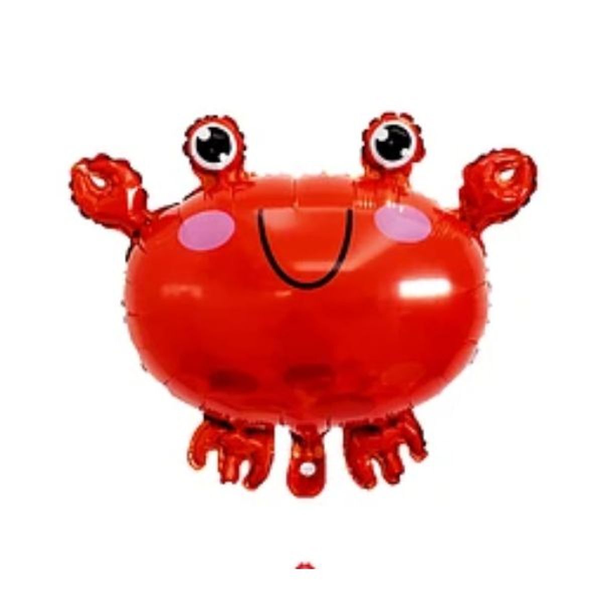 GENERICO - Globo metalizado de cangrejo 50 x 57cm