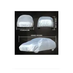 GENERICO - Carpa Funda Para Autos Protector Toldo Multiusos Impermeable L
