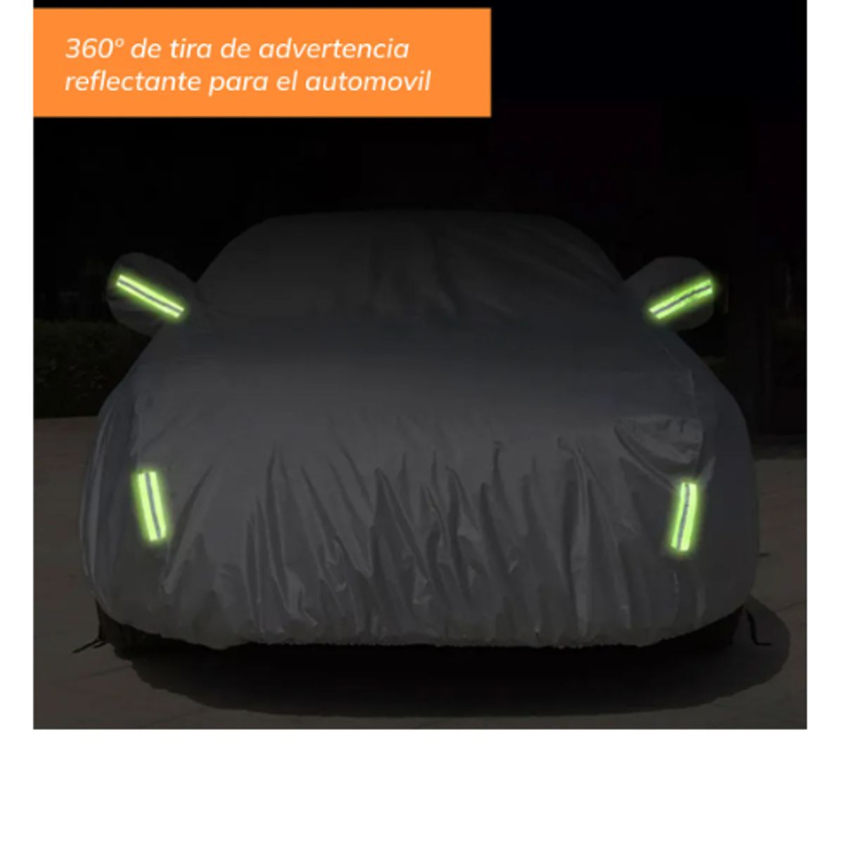 GENERICO - Carpa Funda Cubre Auto Impermeable Premium Con Felpa