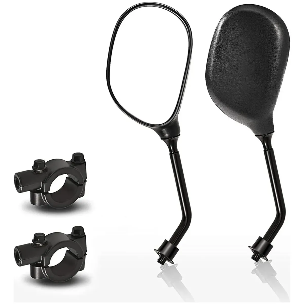 GENERICO - Soporte Abrazadera Y Espejos Retrovisor Universal Scooter