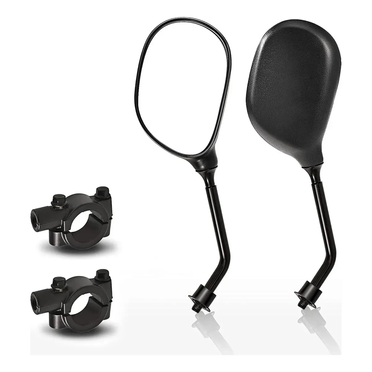 GENERICO - Soporte Abrazadera Y Espejos Retrovisor Universal Scooter