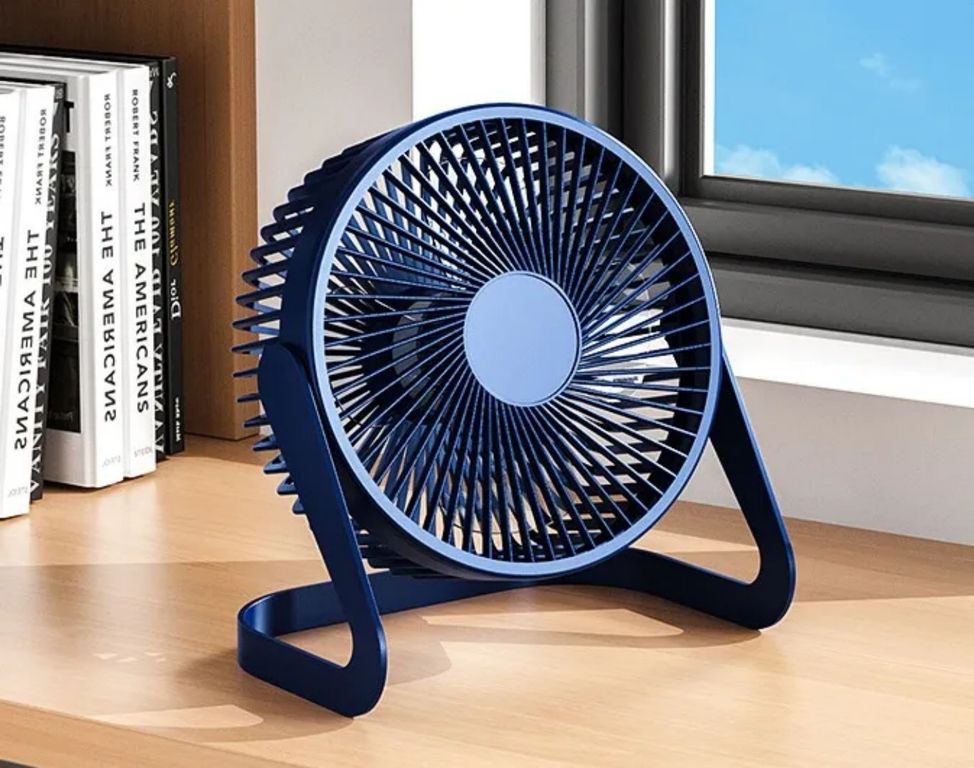 GENERICO Ventilador Escritorio Usb Mini Fan Ajustable Silencioso