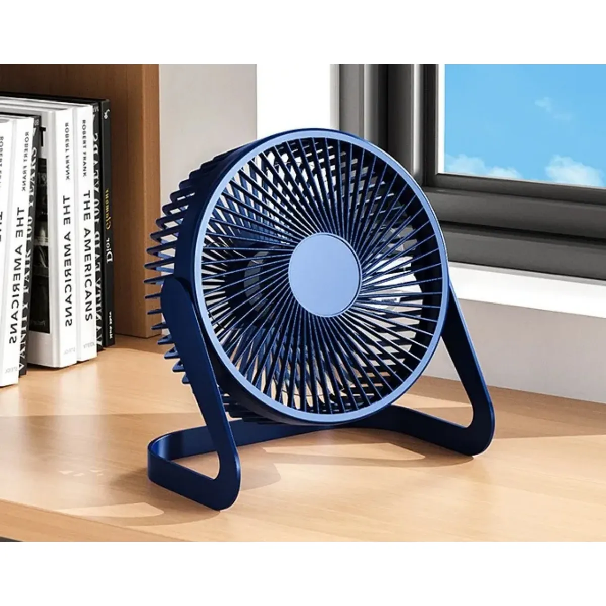 GENERICO - Ventilador Escritorio Usb Mini Fan Ajustable Silencioso