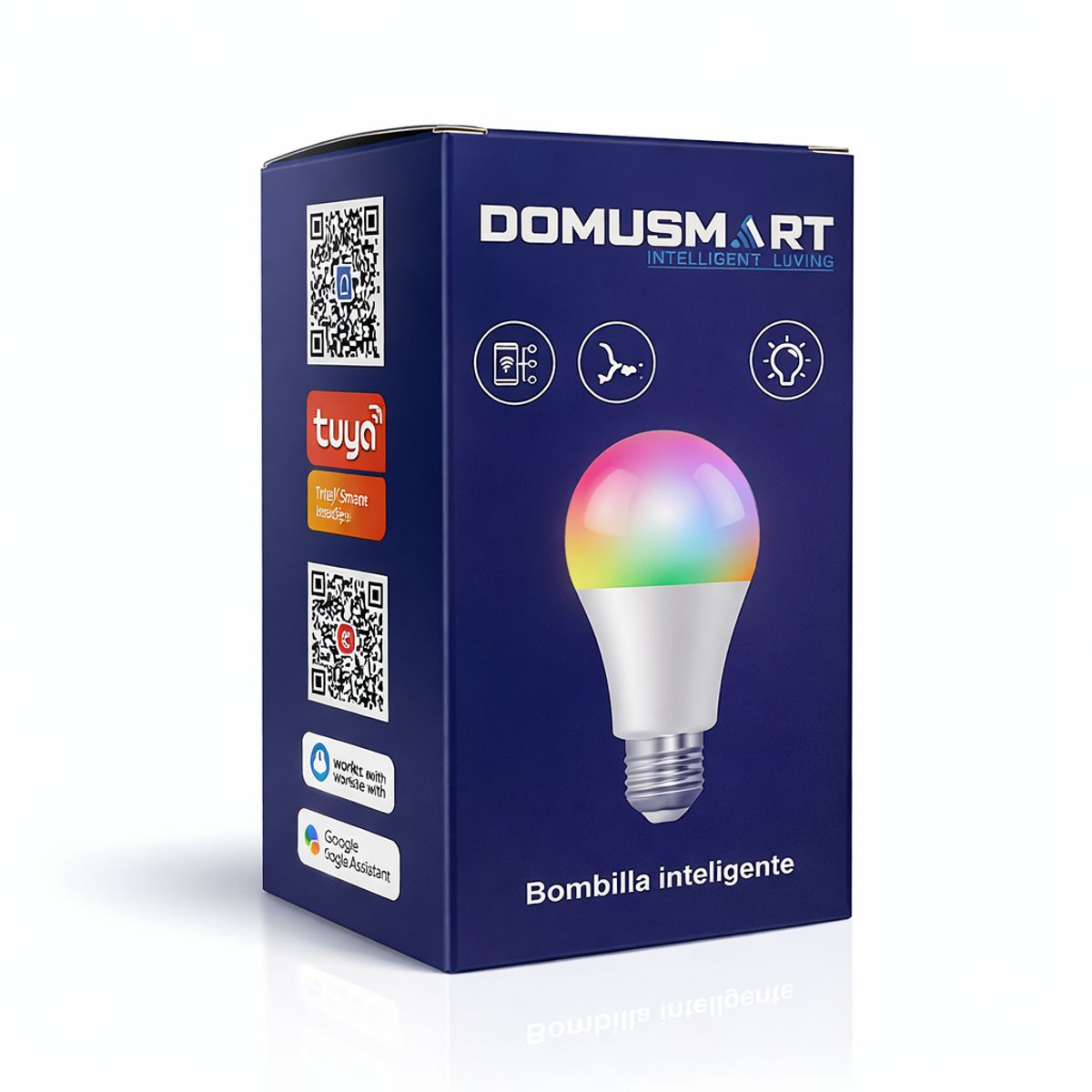 GENERIC - Bombilla LED Inteligente WiFi DOMUSMART 9W E27