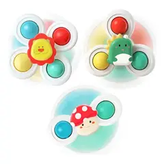 GENERICO - Juguetes Sensorial Giratorios Spinner Con Ventosa Para Bebé
