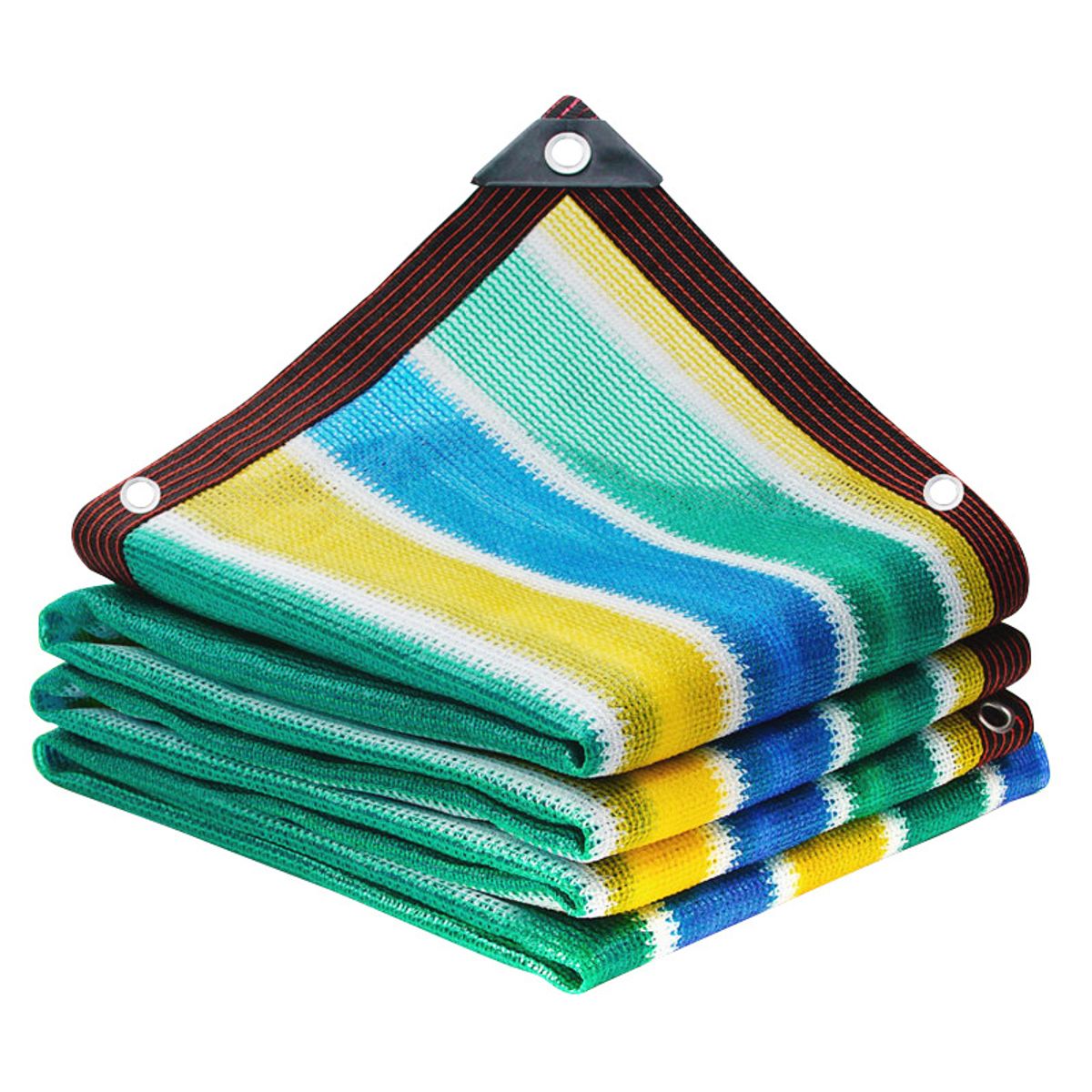 KINDA NICE - Malla De Sombra 4x5m Lona 90% Tasa Sombreado Multicolor 4x5m