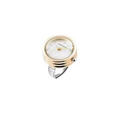 ANNE KLEIN - AK-51243 Reloj Bicolor con Brazalete Dorado y Plateado